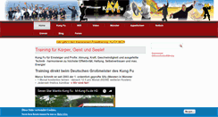 Desktop Screenshot of kung-fu-buch.de